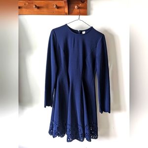 Navy blue semi formal dress